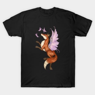 Fox Fairy Pink T-Shirt